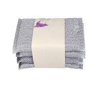Panni per stoviglie in filo di ferro, 4 salviettine assorbenti per la pulizia, panno di pulizia per stoviglie non abrasivo, in filo metallico, per cucina, casa, stufa, cucina