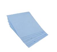 Panni Pulizia in Microfibra 80 Pezzi Blu per Gioielli e Occhiali | Salviette per Occhiali da Sole, senza Striature, Rimuove Polvere, per Attività all'Aperto