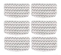 Panni Ricambio Microfibra Morbida per Shark M11 D01(6pcs) | Microfibra ultra morbida, strisce scrubbing, rimuove ostinate, compatibile S1000/S1001, profonda
