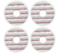 Panni Riutilizzabili di Ricambio Testina per Mocio Compatibile con Vileda Spin and Clean Ricambio in Microfibra Lavabile Panno di Pavimenti