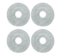Panni riutilizzabili in microfibra progettati per Trouver E30 per modelli di mocio aspirapolvere Aqua RLE52SC per supportare attività di manutenzione regolare del pavimento (confezione da 4)