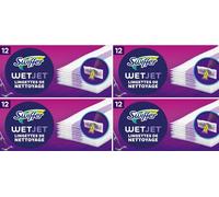 Panni Swiffer Wet Jet ricarica 48 Pezzi per tutte le superfici catturapolvere