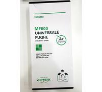 PANNI UNIVERSALI FUGHE 3PZ PULILAVA SP600 SP600S FOLLETTO VORWERK ORIGINALE