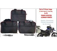 Pannier Liner Borse & Top Scatola Per Triumph Spedizione Alluminio Laterali