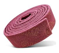 Panno abrasivo in metallo non tessuto abrasivo per legno, 5 m x 85 mm, cuscinetti abrasivi 240, grana 240, rotolo di carta vetrata, lucidatura di metallo, legno, vernice, acciaio inossidabile e molto