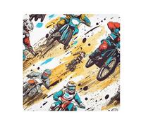 Panno adesivo per fotocamera moto, quadrato magico panno autoadesivo per obiettivo fotocamera antigraffio protezione obiettivo borsa di panno per il trucco 35,1 x 35,1 cm, Multicolore, 13.8x13.8in,