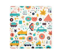 Panno adesivo per macchina fotografica per auto, camion, quadrati, magici, autoadesivi, per obiettivo della fotocamera, antigraffio, protezione per obiettivo, borsa per il trucco, 35,1 x 35,1 cm,