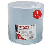 WypAll Maxi Rotolo di Panno in Carta per la Pulizia Industriale, L30 7426, Extra Larghi, 3 Veli, grandi, Azzurro (1 rotolo x 670 fogli)