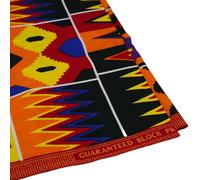 Panno cera africano unico per sartoria trendy elegante design patchwork