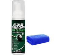 Panno da biliardo con formula in schiuma, detergente professionale per tavoli da biliardo, pulizia in feltro per tavoli da biliardo, pulizia in feltro ad asciugatura rapida, senza lavaggio con acqua