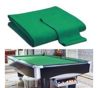 Panno da Biliardo Professionale in Feltro per Tavolo da Biliardo Standard da 7Ft/8Ft/9Ft Kit di Sostituzione Tovaglia da Biliardo con 6 Striscia di Panno per Sport al Chiuso,A,9ft