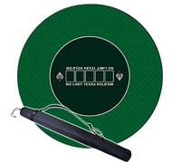 Panno da Gioco Tappeto Poker in Gomma 120cm da 2mm Tondo Verde