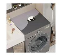 Panno Di Copertura Per Lavatrice 2 pezzi a prova di polvere lavatrice tappetino copertura in gomma antiscivolo porta della cucina tappetini tavolo tazza da caffè tamponi assorbenti tappeto assorbente