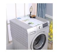 Panno Di Copertura Per Lavatrice 2 pezzi di copertura antipolvere for lavatrice, copertura protettiva impermeabile in PVC for uso domestico, copertura for lavatrice in tessuto for protezione solare Pe