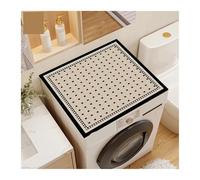 Panno Di Copertura Per Lavatrice 2 pezzi lavatrice antipolvere tappetino assorbente tampone di scarico frigorifero top copertura antipolvere decorazioni for la casa forno da cucina microonde top tampo