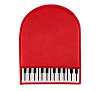 Panno di pulizia dello strumento Guanto di pulizia del pianoforte Panno di pulizia morbido in microfibra Accessorio per strumenti musicali Panno di pulizia morbido in microfibra