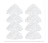 Panno Di Ricambio For Pulitore A Vapore In Fibra, Accessori In Tessuto Triangolare For Pulitore A Vapore, Compatibile Con Vileda.(8pcs)