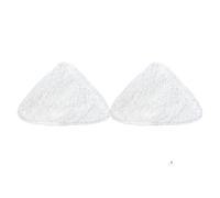 Panno Di Ricambio For Pulitore A Vapore In Fibra, Accessori In Tessuto Triangolare For Pulitore A Vapore, Compatibile Con Vileda.(2pcs)