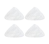 Panno Di Ricambio For Pulitore A Vapore In Fibra, Accessori In Tessuto Triangolare For Pulitore A Vapore, Compatibile Con Vileda.(4pcs)