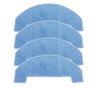 Panno di ricambio per mocio ultenic per t10 per lite, panno in microfibra lavabile per pulizia efficiente del pavimento, igienico, colore blu (confezione da 4)