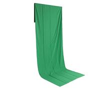 Panno di sfondo fotografico, Fondale fotografico verde 1x3 m Schermo opaco in poliestere verde Fotografare oggetti di scena Panno ritagliato per studi, film, interviste di notizie