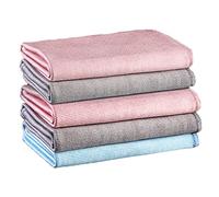 Panno di Squame di Pesce Panno per La Pulizia Assorbente in Microfibra Multiuso, Nessuna Traccia di Stoffa A Squame di Pesce, per Pulire I Piatti, Pulire Gli Strofinacci, 30x40 Cm, 40x40 Cm, 30x60 Cm