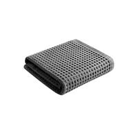 Panno For Autolavaggio, Pulizia Vetri, Asciugatura Ad Acqua, In Microfibra, For La Pulizia Dei Vetri, For La Cura Dell'auto, A Nido D'ape, For Cucina, Bagno, Casa E Ufficio(1pcs Grey 38x38cm)