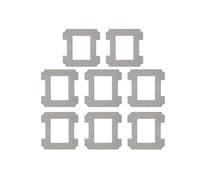 Panno for La Pulizia Dei Vetri, Compatibile Con ECOVACS, WINBOOT W2 / W2, Compatibile Con OMNI,/ W1 W1 Pro Parti Di Ricambio Del Panno for Mop In Microfibra(8pcs)
