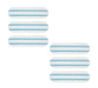 Panno For La Pulizia Del Pavimento Con Straccio For Mocio, Compatibile Con O-Cedar H2pro, Compatibile Con Vileda H2pro, Panno Di Ricambio For Mocio.(6pcs)