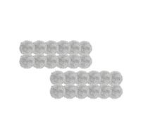 Panno For Mocio, 12 Pezzi/set Di Panni For Mocio For Robot Aspirapolvere Purerobo W R3, Compatibile Con Hobot, 168 188, Parti For Aspirapolvere Weeper Cloth(Gray 24pcs)