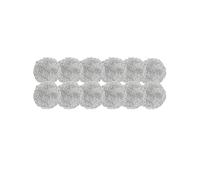 Panno For Mocio, 12 Pezzi/set Di Panni For Mocio For Robot Aspirapolvere Purerobo W R3, Compatibile Con Hobot, 168 188, Parti For Aspirapolvere Weeper Cloth(Gray 12pcs)