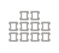 Panno for Mocio, Compatibile Con ECOVACS, Compatibile Con WINBOOT, W2 / W2 OMNI,/ W1 W1 Pro, Tamponi Di Pulizia Sostitutivi for Robot for La Pulizia Delle Finestre(10PCS)