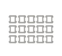 Panno for Mocio, Compatibile Con ECOVACS, Compatibile Con WINBOOT, W2 / W2 OMNI,/ W1 W1 Pro, Tamponi Di Pulizia Sostitutivi for Robot for La Pulizia Delle Finestre(15pcs)