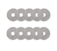 Panno For Mocio, Compatibile Con ECOVACS X1, Compatibile Con Omni, X2 T30 Pro T5 T50 T10 T20 T30s Combo Robot Aspirapolvere Parte(10PCS)