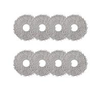 Panno For Mocio, Compatibile Con ECOVACS X1, Compatibile Con Omni, X2 T30 Pro T5 T50 T10 T20 T30s Combo Robot Aspirapolvere Parte(8PCS)