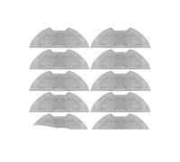 Panno for mocio, compatibile con Eureka Nere, 10s E10S / M9 / PRO 6241, pezzi di ricambio for robot aspirapolvere(Gray 10PCS)