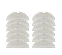 Panno For Mocio, Compatibile Con Roborock, Q7Max, Q8Max, Q5Pro, S5Max, E4, E5, S5, S6, S6Pure, S6MaxV, Q5, Q5Pro+, Q7, Q8Max+ Robot Aspirapolvere(12PCS)