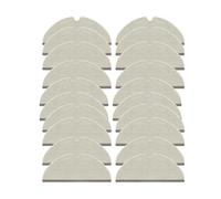 Panno For Mocio, Compatibile Con Roborock, Q7Max, Q8Max, Q5Pro, S5Max, E4, E5, S5, S6, S6Pure, S6MaxV, Q5, Q5Pro+, Q7, Q8Max+ Robot Aspirapolvere(20PCS)
