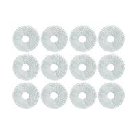 Panno For Mocio, Compatibile Con Xiaomi, Parti For Aspirapolvere Robot X20 X20 Plus X10 X10 Plus, Compatibile Con Dreame, Bot L10s Pro L10s Ultra S10 S10 Pro L20 Ult(12PCS MOP)