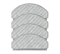 Panno for mocio di alta qualità, compatibile con ECOVAC DEEBOT, N20 N20 PRO, ricambio for una pulizia efficiente, lavabile in lavatrice di alta qualità.(4 PACK)