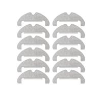 Panno for scopa, compatibile con Dreame D10 Plus Gen 2 RLD32GD | La microfibra fine cattura la polvere e le macchie leggere sui pavimenti duri(12pcs)