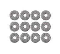 Panno for scopa, compatibile con Roborock Saros 20, accessori for aspirapolvere robot pezzi di ricambio(Mop Cloth 12pcs)