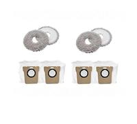 Panno for scopa con sacchetto for la polvere, for Mijia B101CN/ for Dreame S10/S10 Pro/ L10S Ultra Robot Aspirapolvere Accessorio di ricambio (Color : 4 x Dust Bag)