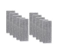 Panno for scopa da 10 pezzi Sostituisci la testa Cuscinetti for pulizia del pavimento di ricambio in microfibra Strumenti lavabili piatti