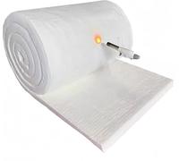 Panno ignifugo, copertura ignifuga, 1260 °C, tessuto in fibra di ceramica resistente alle alte temperature, per porta del forno, focolare