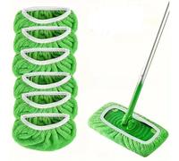 Panno in microfibra assorbente di ricambio riutilizzabile adatto per Swiffer Flat Mop Accessori per la casa Bagno verde