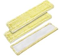 Panno In Microfibra For Aspirapolvere For Finestre Compatibile ForKärcher WV2 WV5 WV6 Plus Premium - Panni Di Ricambio For Aspirapolvere For Finestre Compatibile ForKärcher(Yellow-3PCS)