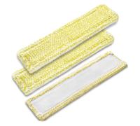 Panno In Microfibra For Mocio, Compatibile Con Aspirapolvere For Finestre Karcher WV2 WV5 WV6 Plus Premium, Panni Di Ricambio, Compatibile Con Lavavetri Kärcher(Yellow-3PCS)