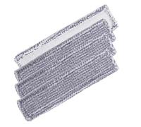 Panno In Microfibra For Mocio, Compatibile Con Aspirapolvere For Finestre Karcher WV2 WV5 WV6 Plus Premium, Panni Di Ricambio, Compatibile Con Lavavetri Kärcher(Grey-3PCS)