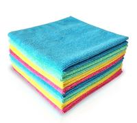 PANNO IN MICROFIBRA MULTIUSO 24 PZ pulizia casa auto moto cane gatto 30x30 cm